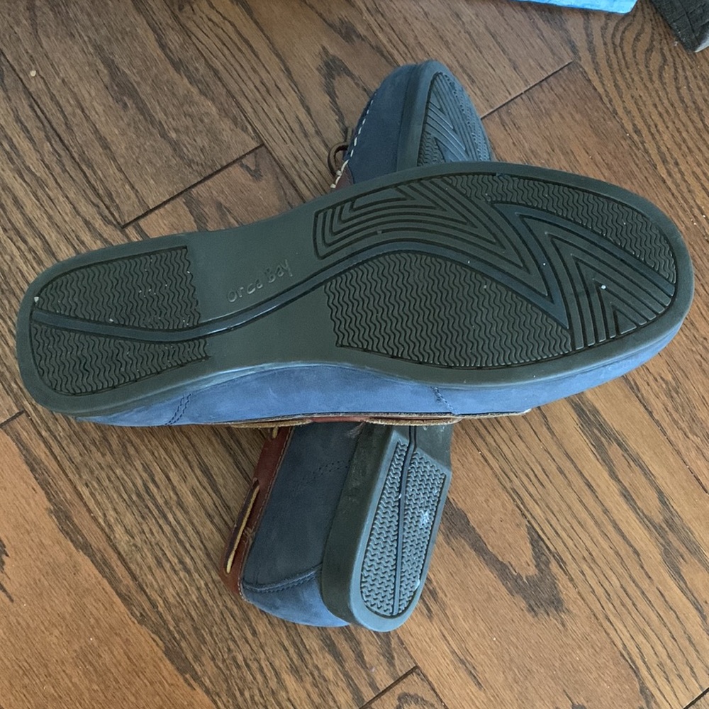 RARE Orca Bay HANDMADE “Bahamas” Leather sailing Shoes Sz 40 - Picture 8 of 10